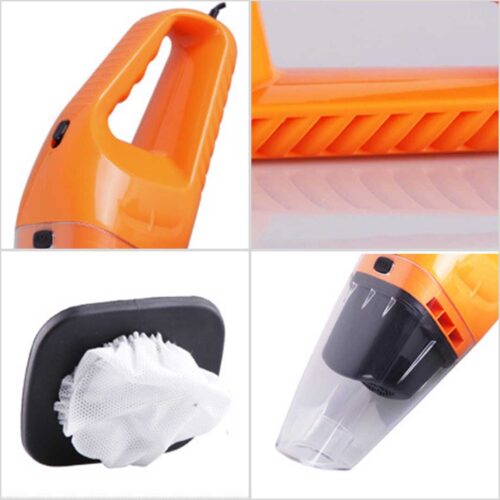 Portable Camping Car Set Inflatable Air Bed Mattress Storage Organizer Handheld Vacuum Black - Image 5