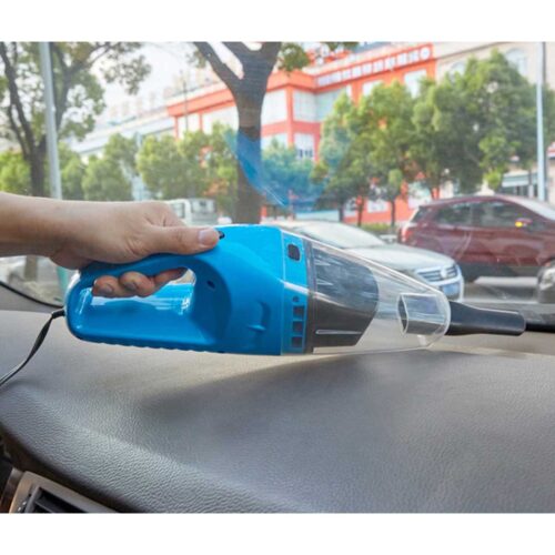 Portable Camping Car Set Inflatable Air Bed Mattress Storage Organizer Handheld Vacuum Black - Image 9