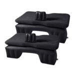 2x Inflatable Car Mattress Portable Travel Camping Air Bed Rest Sleeping Bed Black