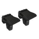 2x Black Ripple Inflatable Car Mattress Portable Camping Air Bed Travel Sleeping Kits