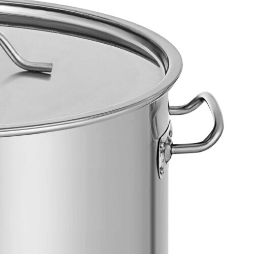 Stainless Steel Brewery Pot 50L with Beer Valve 40*40cm - Image 3