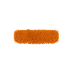 50x12 Orange Microfiber Flat Mop Floor Cleaning Pads Rotating Dust Remover