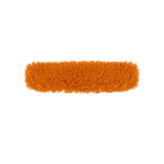 60x12 Orange Microfiber Flat Mop Floor Cleaning Pads Rotating Dust Remover