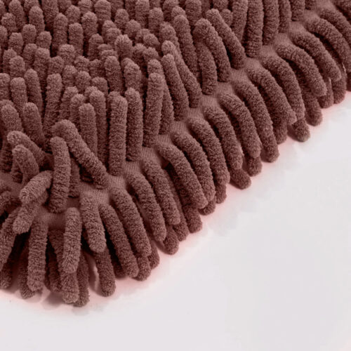 80x12 Coffee Microfiber Flat Mop Floor Cleaning Pads Rotating Dust Remover - Image 10