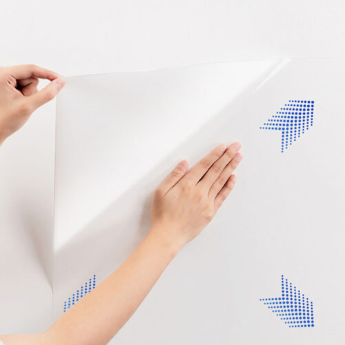 2x 60cmx500cm Clear Dry Erase Adhesive Whiteboard Wall Surface Peel Sticker Sheet - Image 5