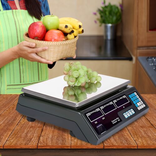 Digital Commercial Kitchen Scales Shop Electronic Weight Scale Food 40kg/5g - Image 2