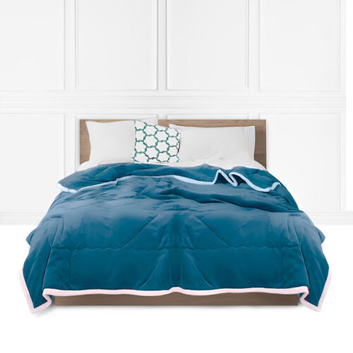 Lake Blue Throw Blanket Warm Cozy Double Sided Thick Flannel Fleece Bed Sofa Comforter
