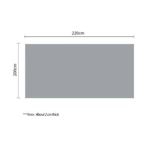 2x Grey Throw Blanket Warm Cozy Double Sided Thick Flannel Fleece Bed Sofa Comforter - Image 7