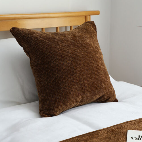 45cm Chocolate Bed Wabi-sabi Elegant Japanese for Bed Set of 3 - Image 6