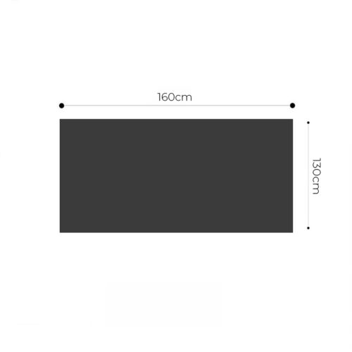 2x 130x160cm Throw Blanket Black White New Year Limited Edition Peace Joy Plush Cozy - Image 4