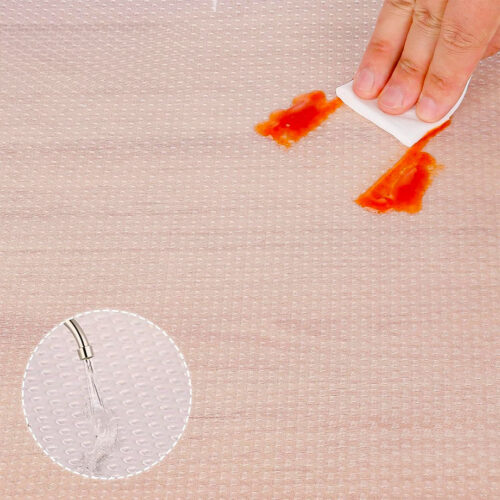 30x500cm Transparent Kitchen Drawer Cabinet Multi Use Liner Non Slip Mat - Image 8