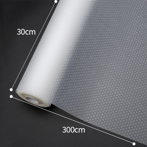 2x 30x300cm Transparent Kitchen Drawer Cabinet Multi Use Liner Non Slip Mat - Image 9