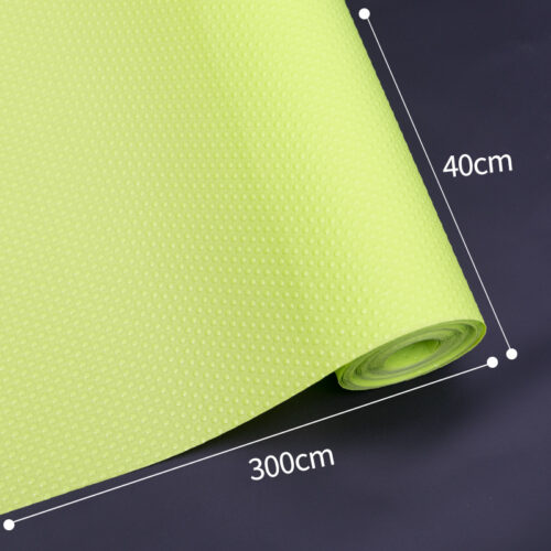 2x 40x300cm Green Kitchen Shelf Drawer Cabinet Multi Use Liner Non Slip Mat - Image 6