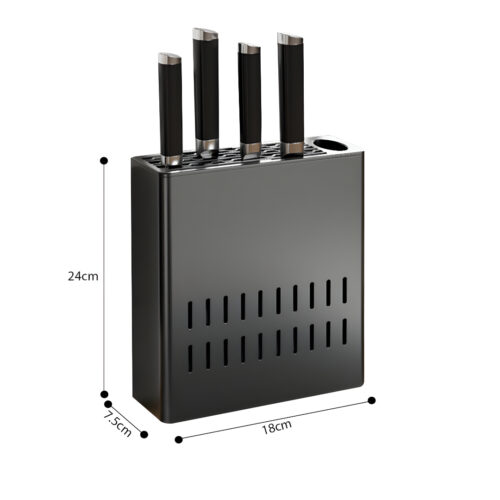 Wall Mounted Kitchen Knife Storage Rack Space-Saving Organiser - Image 4