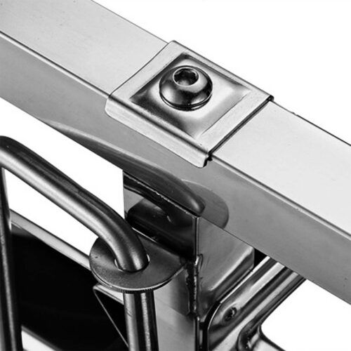 Gastronorm Trolley 16 Tier Stainless Steel with Aluminum Baking Pan Cooking Tray for Bakers - Image 5