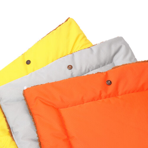 Yellow Dual-purpose Cushion Nest Cat Dog Bed Warm Plush Kennel Mat Pet Home Travels - Image 6