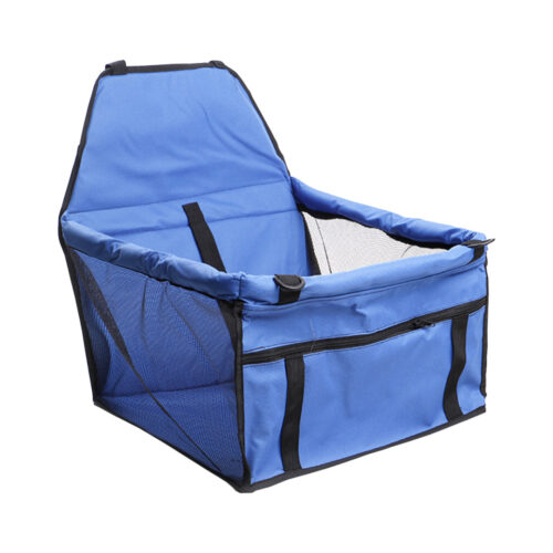 2x Waterproof Pet Booster Car Seat Breathable Mesh Safety Travel Portable Dog Carrier Bag - Image 3