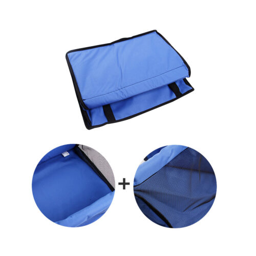 2x Waterproof Pet Booster Car Seat Breathable Mesh Safety Travel Portable Dog Carrier Bag - Image 4