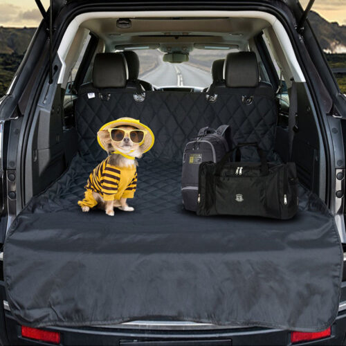 2x Premium Car Pet Mat Boot Cargo Liner Waterproof Seat Cover Protector Hammock Non-Slip Pet Travels - Image 2