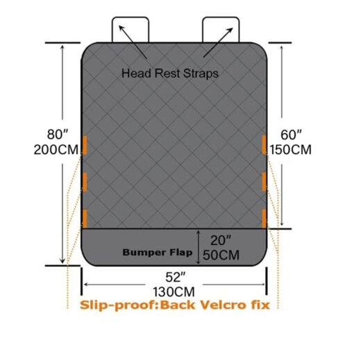 2x Premium Car Pet Mat Boot Cargo Liner Waterproof Seat Cover Protector Hammock Non-Slip Pet Travels - Image 7