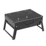 43cm Portable Folding Thick Box Charcoal Grill for Outdoor BBQ Camping