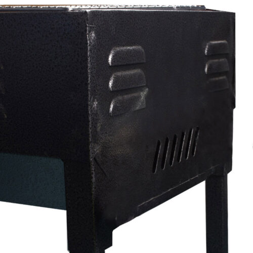 66cm Portable Folding Thick Box Charcoal Grill for Outdoor BBQ Camping - Image 8