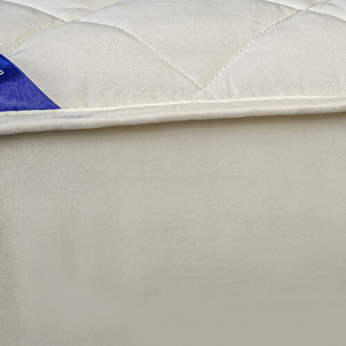 2x White 183cm Wide Mattress Cover Thick Quilted Stretchable Bed Spread Sheet Protector with Pillow Covers - Image 4