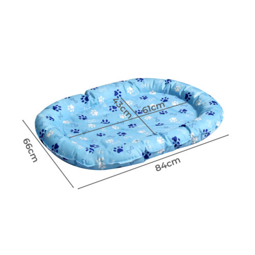 Pawz Pet Cooling Mat Dog Cat Gel Non-Toxic Bed Self-Cool Summer Ice Pad M 84cm - Image 3