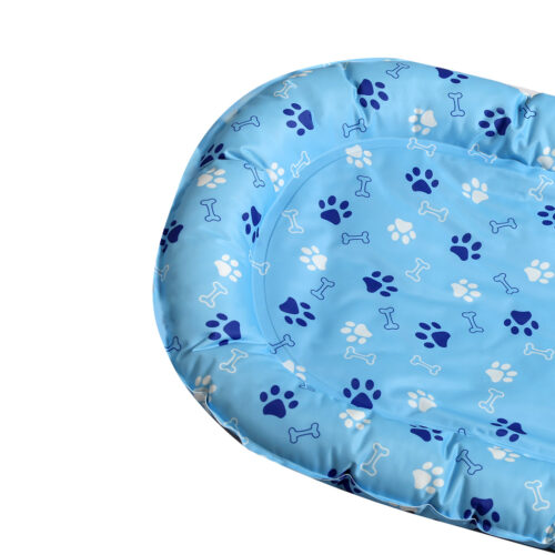 Pawz Pet Cooling Mat Dog Cat Gel Non-Toxic Bed Self-Cool Summer Ice Pad M 84cm - Image 4