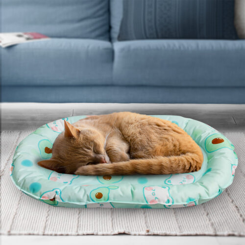Pawz Pet Cooling Mat Dog Cat Gel Non-Toxic Bed Pillow Self-Cool Summer Ice Pad M 66cm x 84cm - Image 8