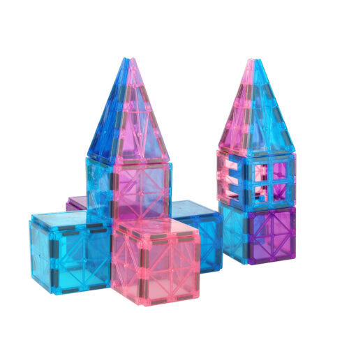 Bopeep Magnetic Tiles Blocks Frozen Toys Building Play for Kids STEM Learning - Image 2