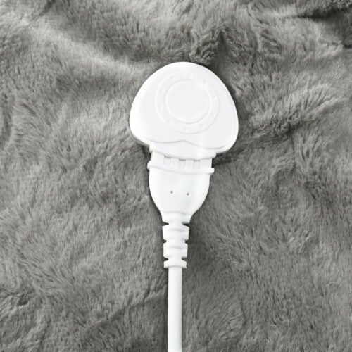 DreamZ Electric Throw Blanket Heated Timer Bedding Washable Warm Winter Plush GY - Image 6