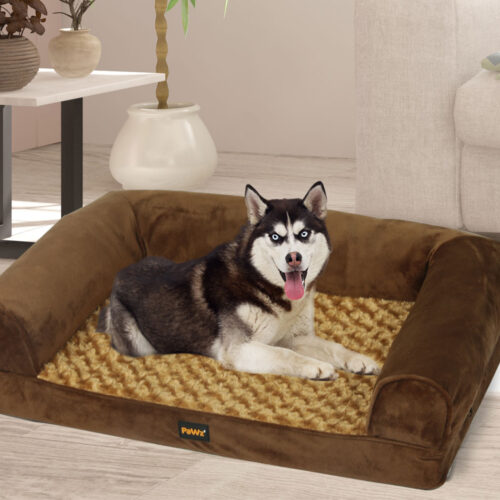 PaWz Pet Bed Sofa Dog Bedding Soft Warm L - Image 8