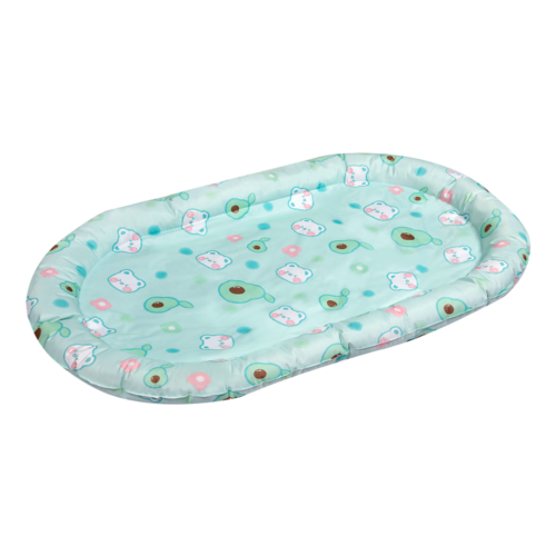 Pawz Pet Cooling Mat Dog Water Bed Ice Mattress Pad Gel Green Large 73x103cm - Image 9