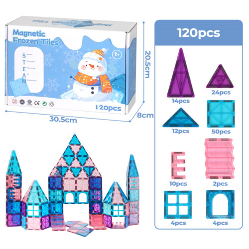 Bopeep Kids Magnetic Tiles Blocks - Image 3