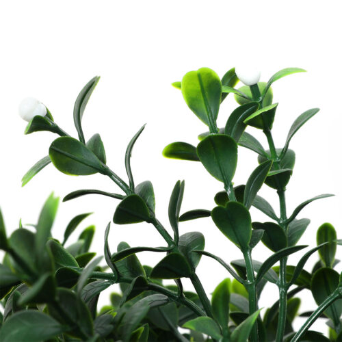 2x Lambu Artificial Boxwood Topiary Ball Tree in Pot Lifelike Fake Plants Decor Indoor - Image 4