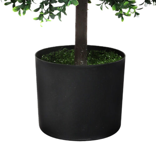 2x Lambu Artificial Boxwood Topiary Ball Tree in Pot Lifelike Fake Plants Decor Indoor - Image 5