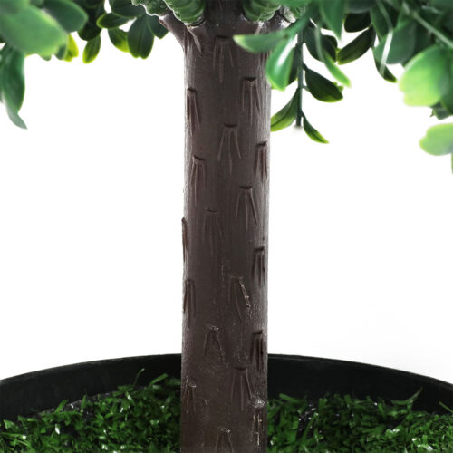 2x Lambu Artificial Boxwood Topiary Ball Tree in Pot Lifelike Fake Plants Decor Indoor - Image 6