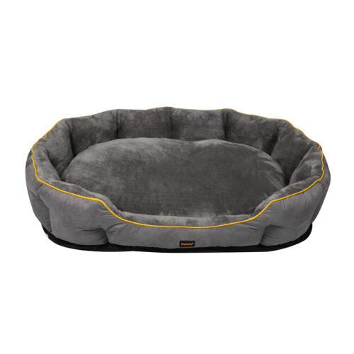 PaWz Electric Pet Heater Bed Heated M Grey Medium - Image 2