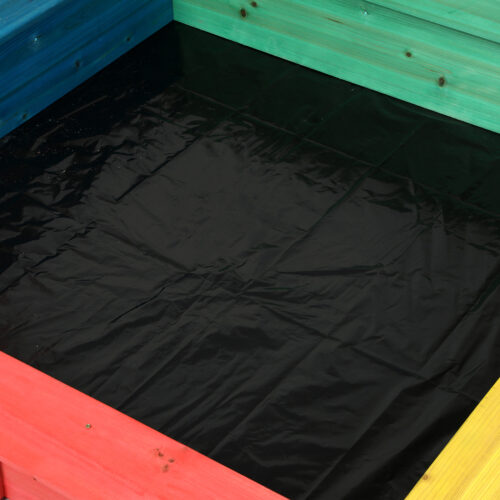 Bopeep Kids Wooden Sandbox 120X120CM - Image 6