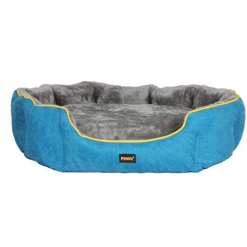 PaWz Electric Pet Heater Bed Heated XL Blue X-Large - Image 2