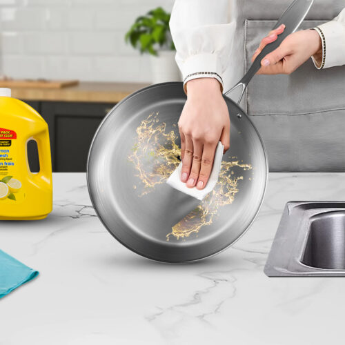 Stainless Steel Fry Pan 26cm Frying Pan Top Grade Induction Cooking FryPan - Image 7