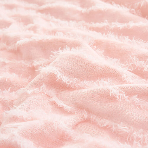 Throw Blanket Warm Cozy Double Sided Thick Flannel Fleece Bed Sofa Comforter Pink - Image 6
