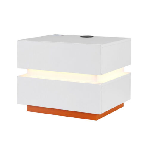 Artiss Smart Bedside Table LED Wireless Charging Ada - Image 7