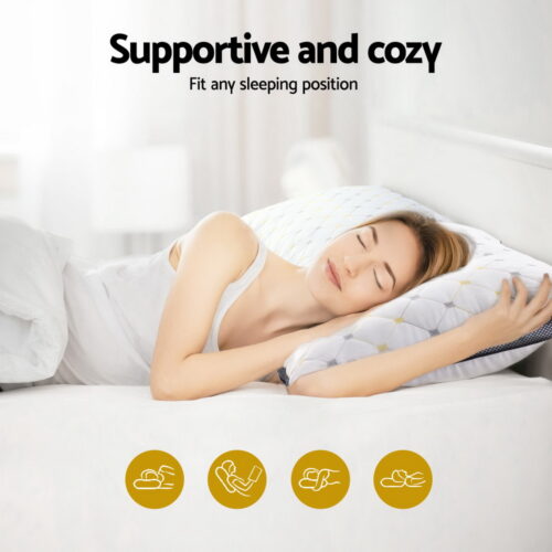 Giselle 4pcs Pillows Microfibre - Image 6
