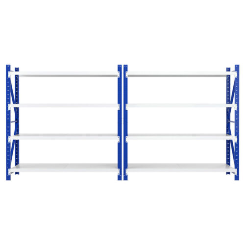 Giantz 4Mx2M Garage Shelving Warehouse Rack Blue - Image 3