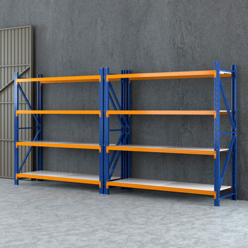 Giantz 4Mx2M Garage Shelving Warehouse Rack Orange - Image 7