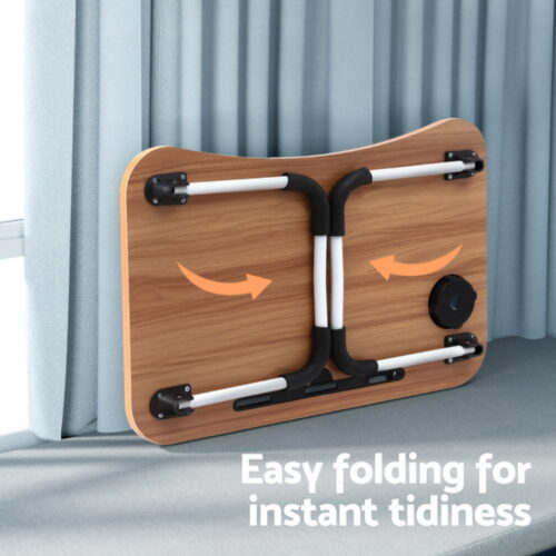 Laptop Desk Table Foldable Stand Lap Tray Sofa Bed Portable Adjustable Desks - Image 6