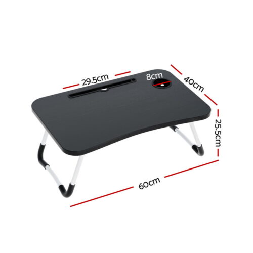 Laptop Desk Table Foldable Stand Lap Tray Sofa Bed Portable Adjustable Desks - Image 2