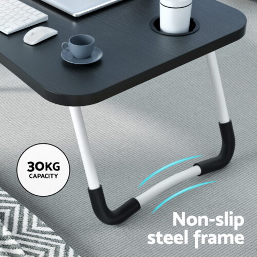 Laptop Desk Table Foldable Stand Lap Tray Sofa Bed Portable Adjustable Desks - Image 5